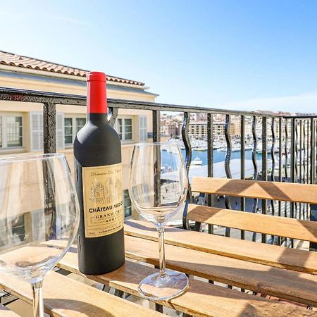 Apartmán Le Pytheas - Vue Vieux-Port Avec Terrasse Et Clim Marseille Exteriér fotografie